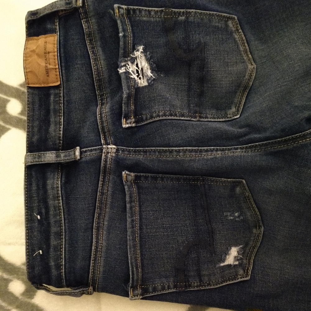 American Eagle Ripped Jeans